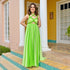 Kiwi Symphony Long Dress